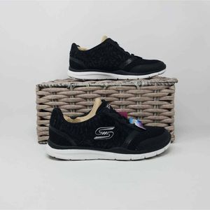 NWOB Skechers Womens Black Sneakers 5